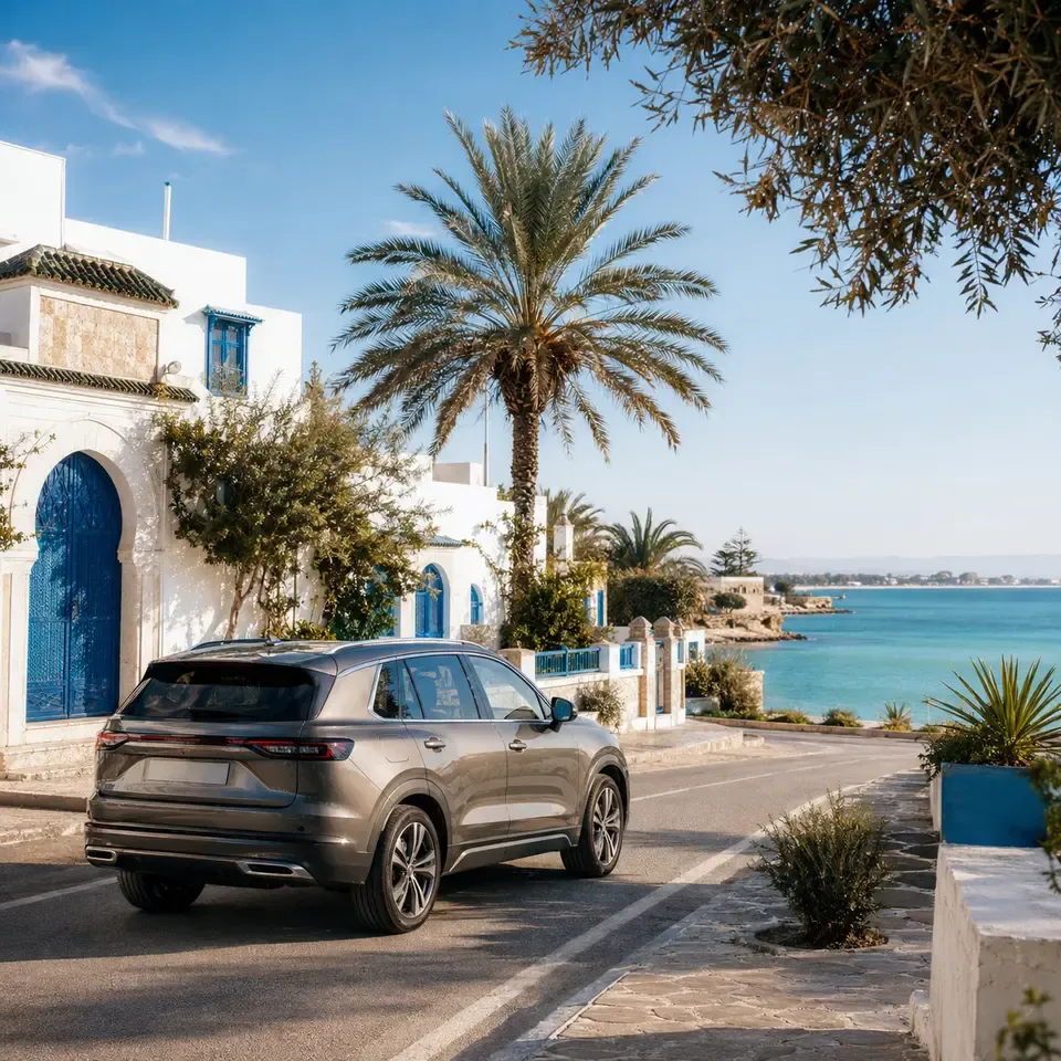 Tunisian coast on a private day trip